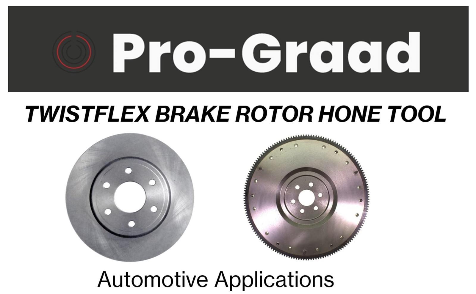 Pro-Graad TwistFlex 2-1/2” 240 Grit Brake Rotor Hone, Flexible Ball Stones,…