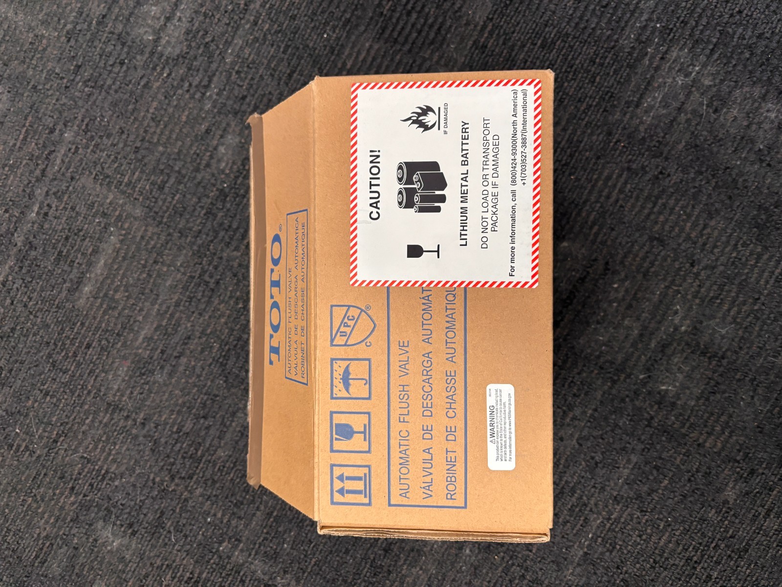 Brand New TOTO TET1LA#CP Automatic Flush Valve – Chrome Finish