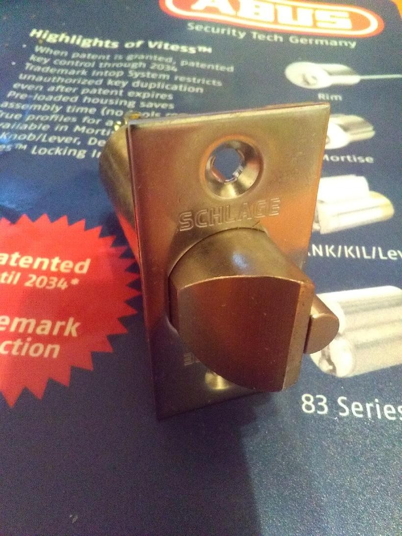 Schlage 12 103 Gate Latch Bolt 626 2 3/4