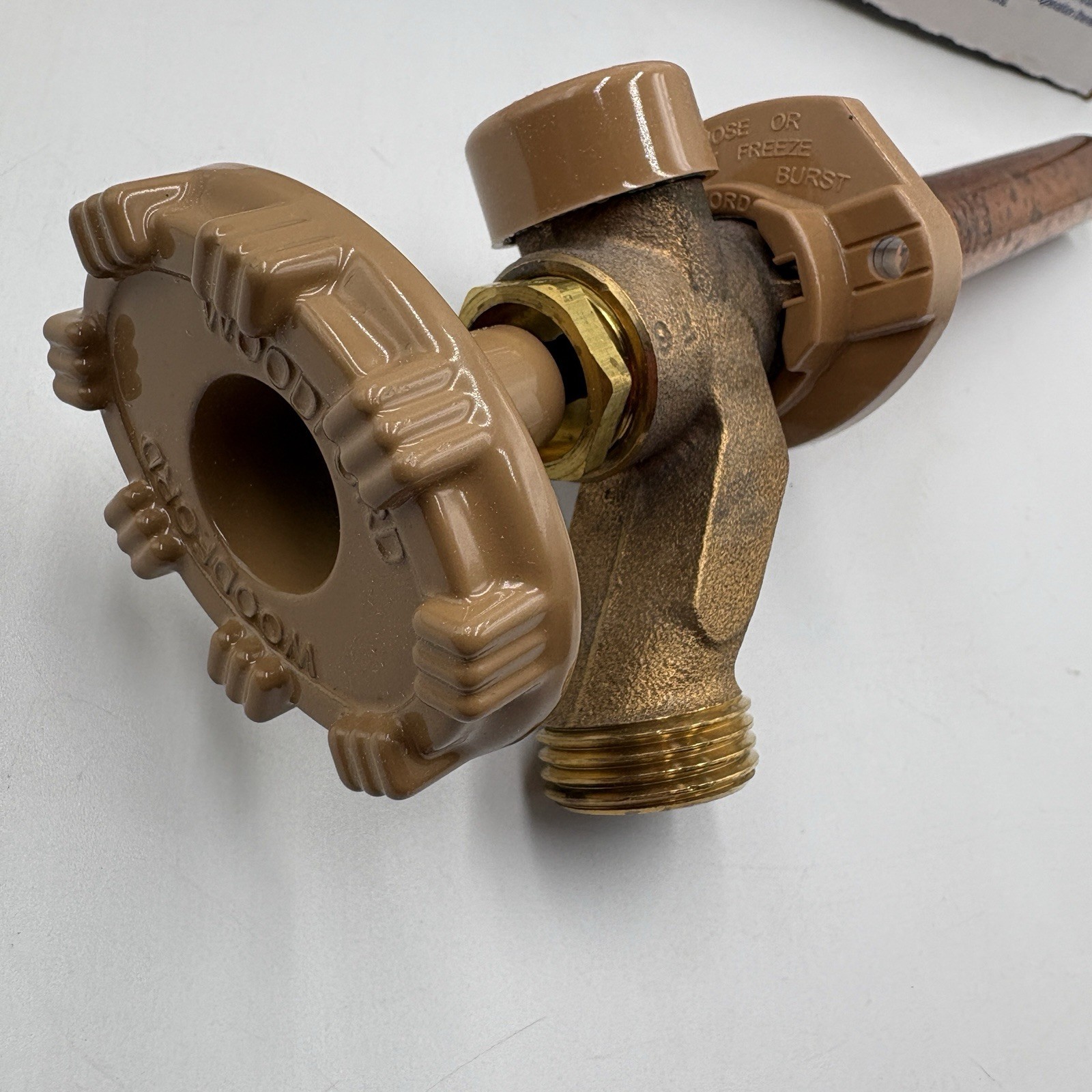 Woodford 19PX-6 Model 19 Freezeless Wall Faucet 6-Inch PX Inlet 1/2″ PEX