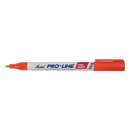 Markal 96877 Paint Marker, Medium Tip, Orange Color Family, Paint