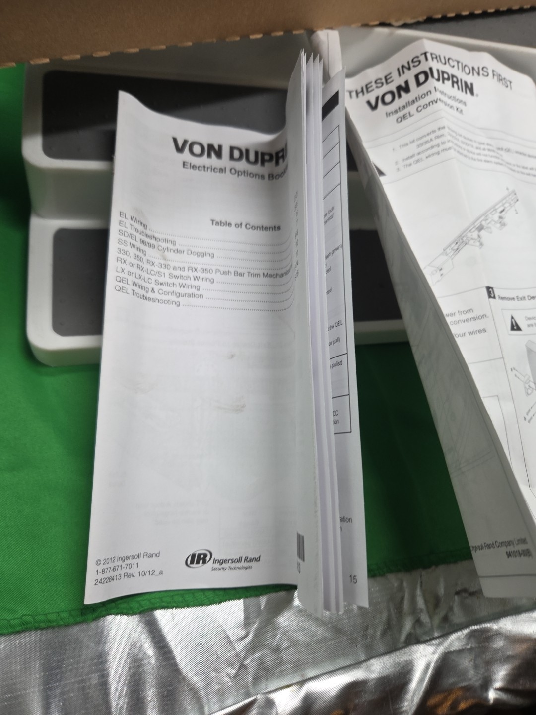 VON DUPRIN 24179244 Ingersoll Rand NEW CONVERSION KIT 33A 35A 94 95 98 99 51SL