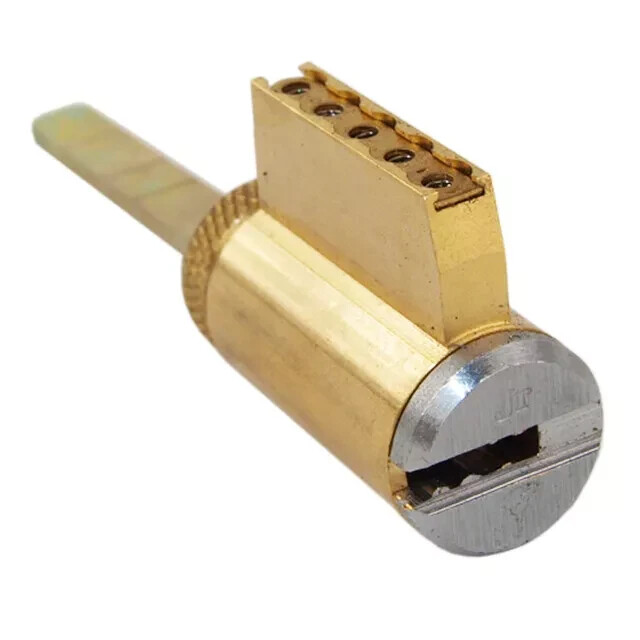 Mul-T-Lock Junior Satin Chrome Key In Knob / Deadbolt Cylinder With 2 Keys