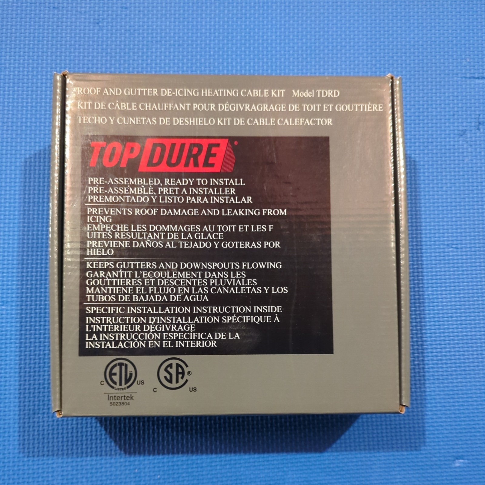 Slightly Used 20ft Roof Heat Tape for Roof and Gutters, Constant Wattage 5w/ft