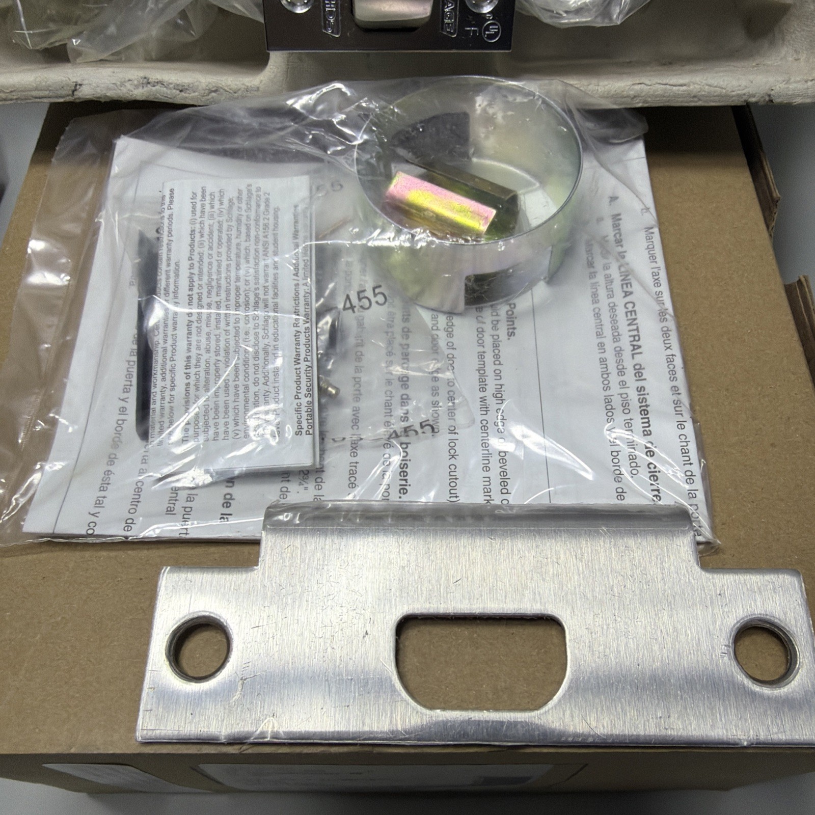 Schlage Commercial S51PD SAT 626 Entrance Lock
