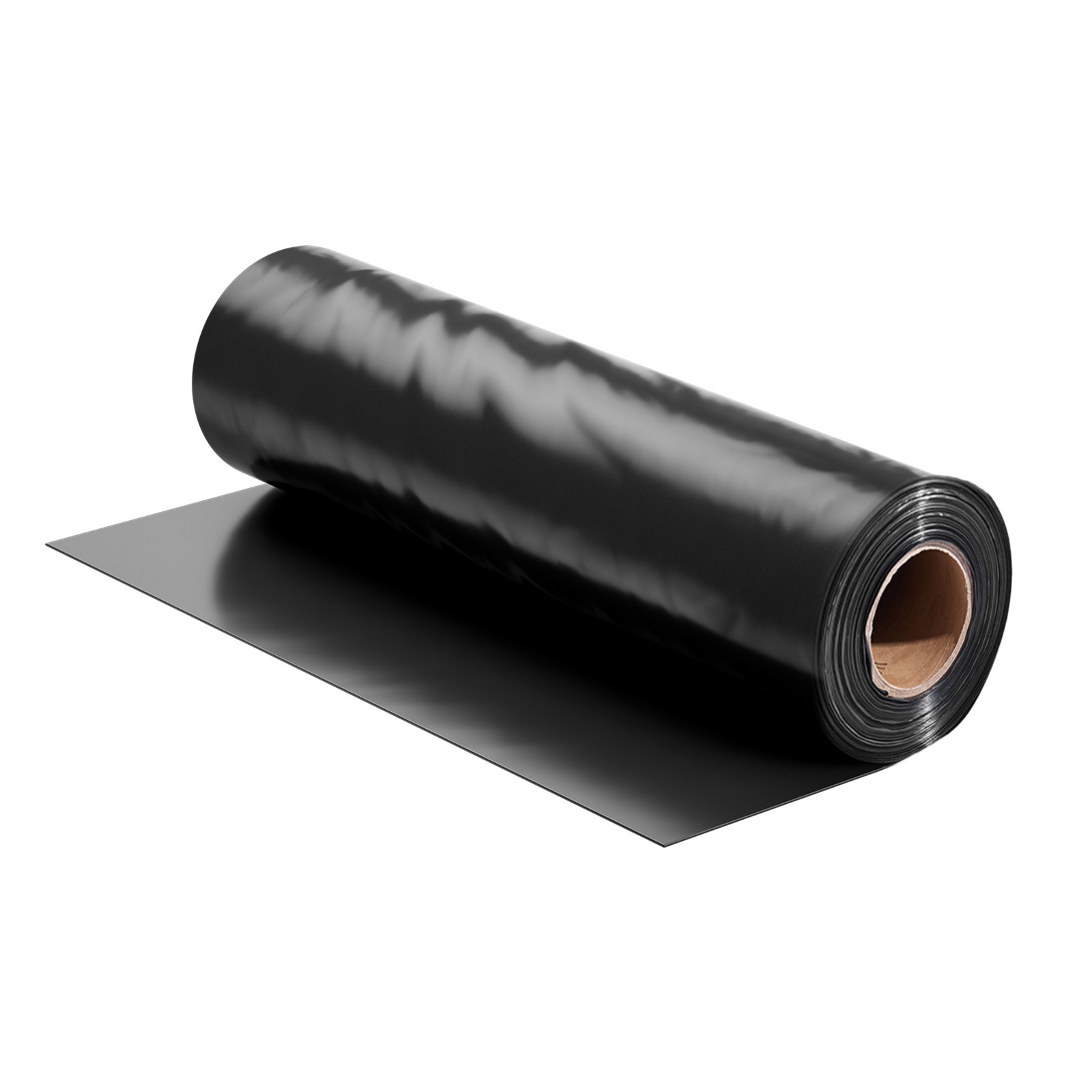 Uimoso 10Mil Plastic Sheeting Roll 20 x 100 FT Heavy Duty Polyethylene Black