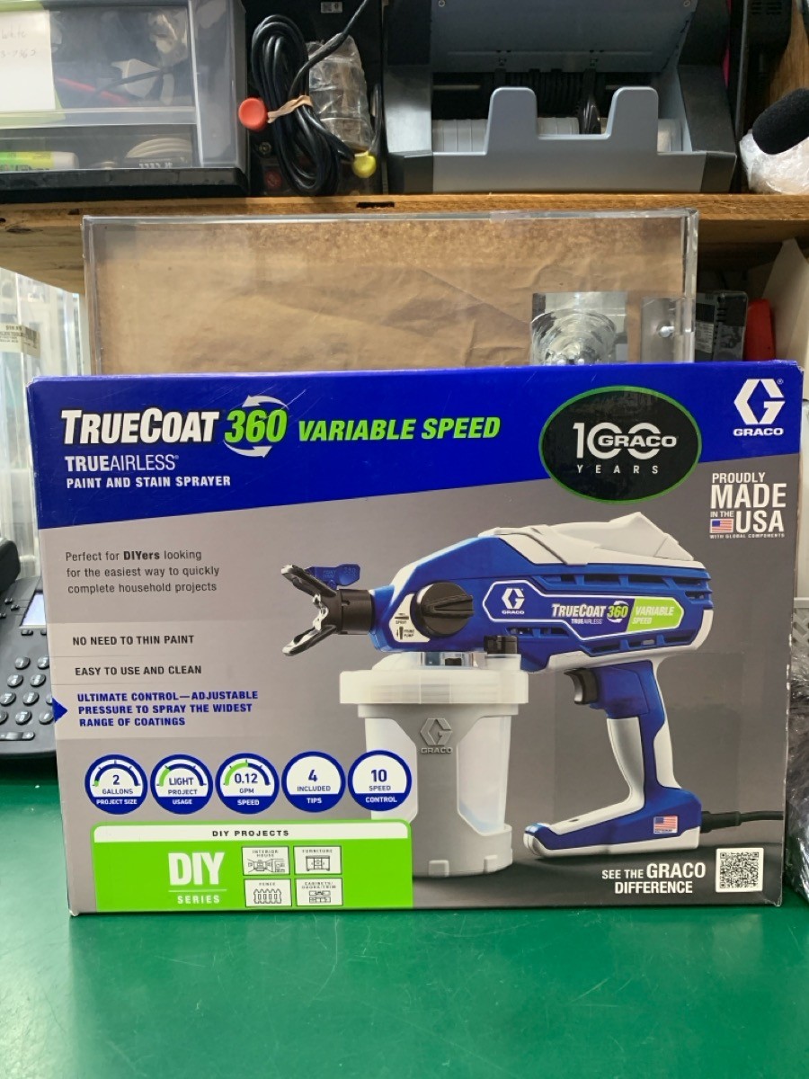Graco 26D283 TrueCoat 360 Variable Speed Airless Paint Sprayer (E10051320)