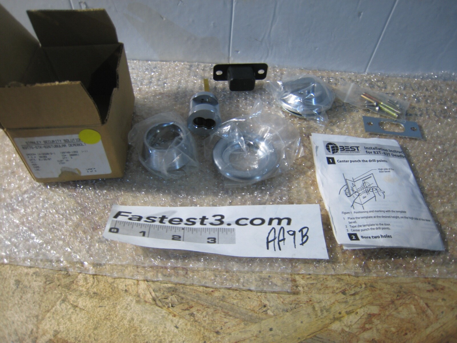 Best Access Systems – Stanley Security Solutions, 83T7S-STK-612 Tubular Deadbolt