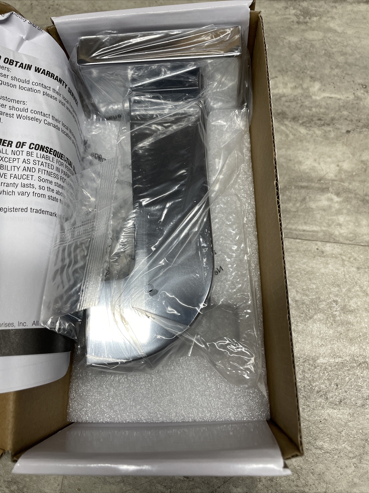 ProFlo PFTS39CP Non Diverter Tub Spout in Polished Chrome, New