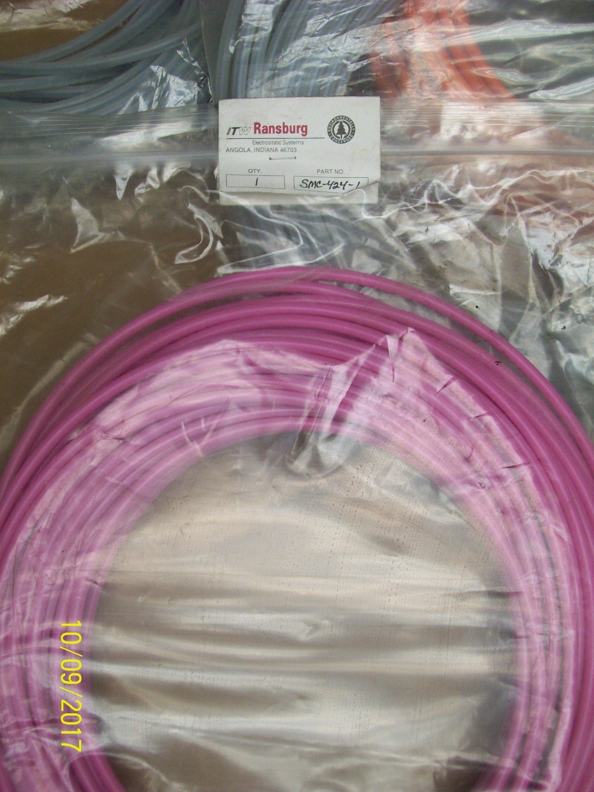 (1) ITW Ransburg Fiber Optic Cable SMC-424 -1 CABLE