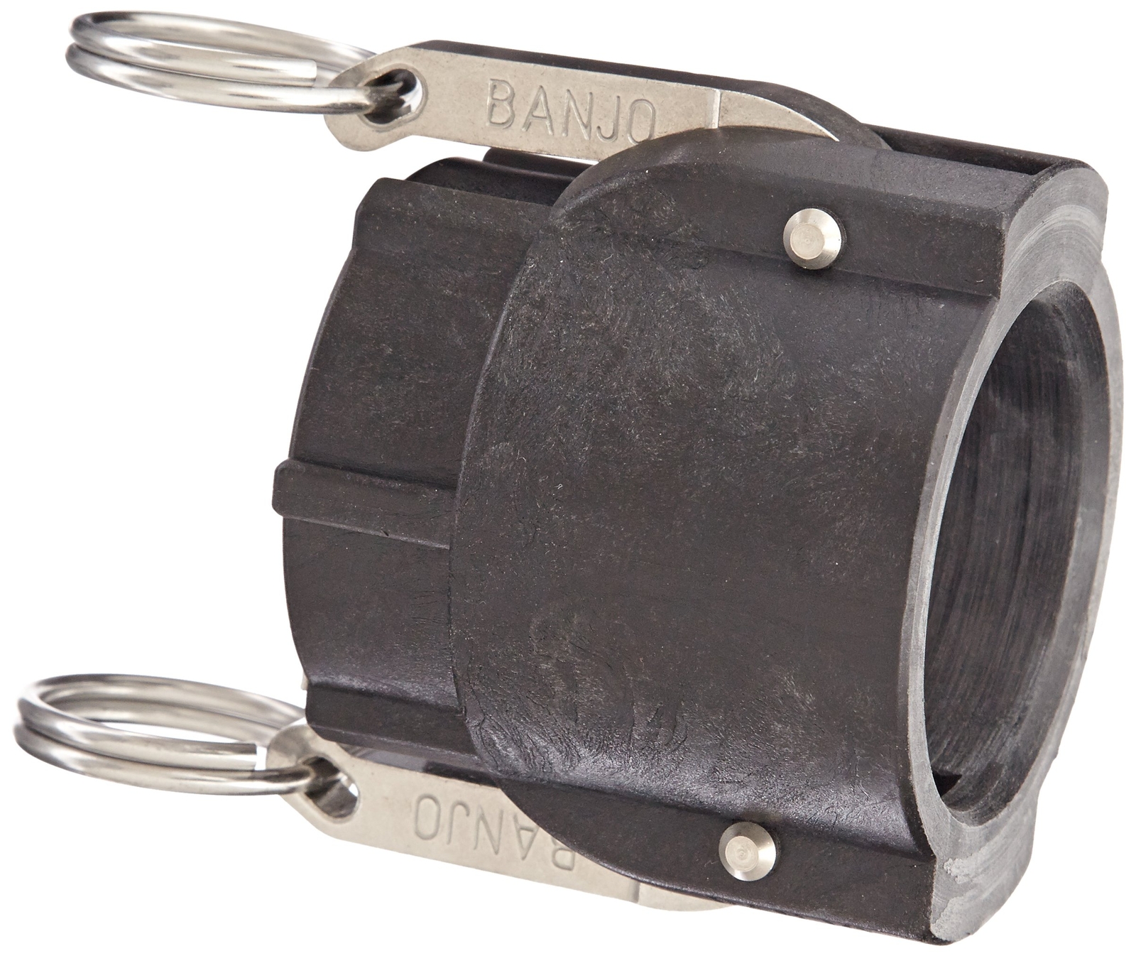 Banjo 150D Polypropylene Cam & Groove Fitting, 1-1/2″ Female Coupler x NPT