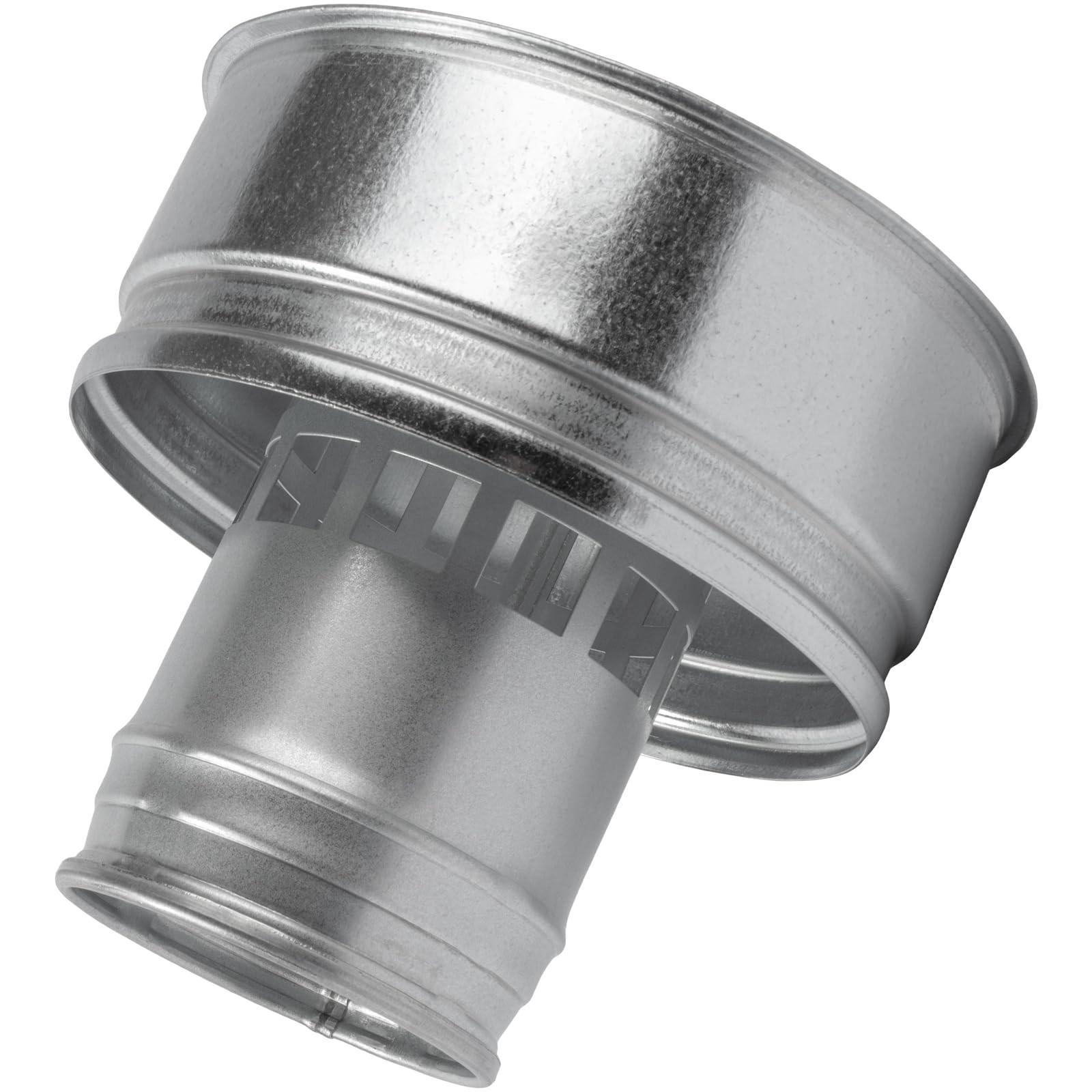 4 Inch Roofing Rain Cap – Galvanized Steel Round Roof Vent Cover – All Weathe…