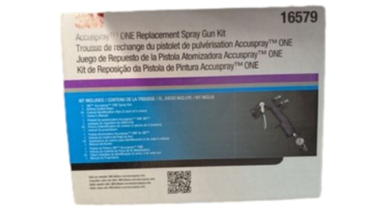 3M Accuspray 16579 Replacement Spray Gun Kit Auto Paint