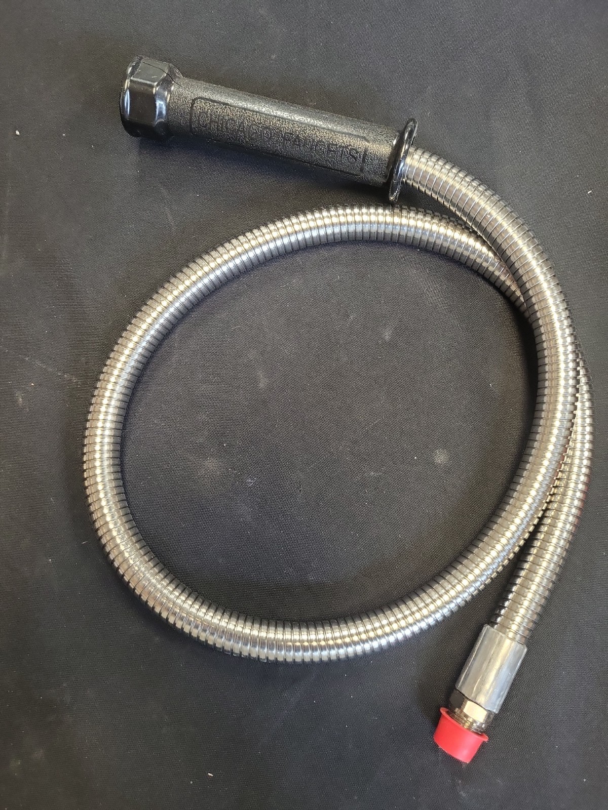Chicago Faucets Pre-rinse Industrial Kitchen Faucet W/Hose Hook 919-LABCP