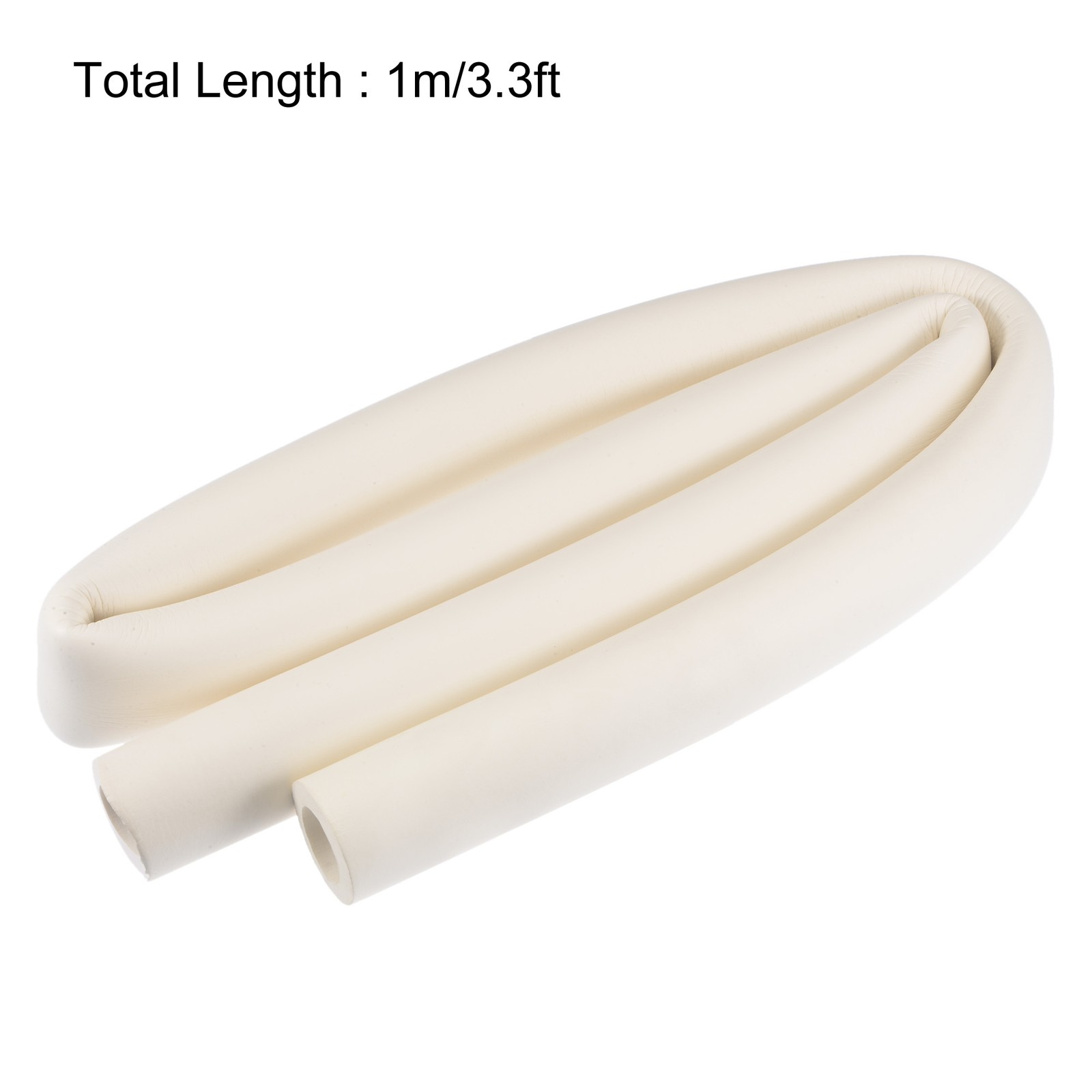 Foam Tubing for Handle Grip Support 18mm ID 30mm OD 1m L White