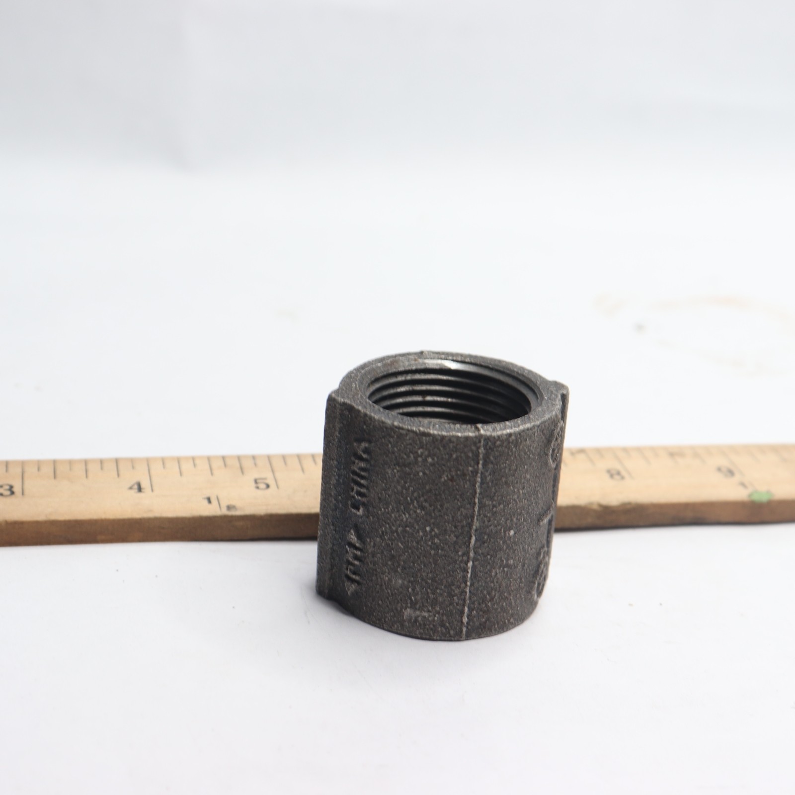 SCI Straight Coupling with Ribs Class 300 UL/FM Ductile Iron 1″