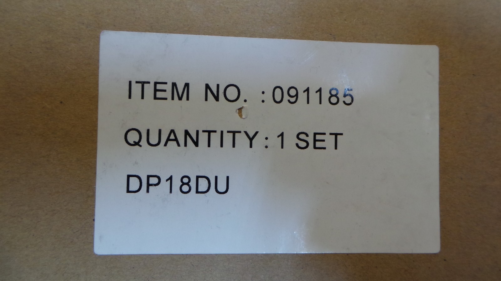 1 – LSDA 091185 Drop Plate DC6816 Parallel Arm, Aluminum Color. NEW DP18DU