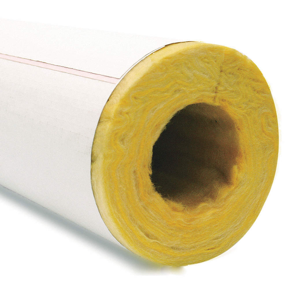 OWENS CORNING 722576 Pipe Insulation,ID 2″,Wall Thick 1-1/2 4LFE7