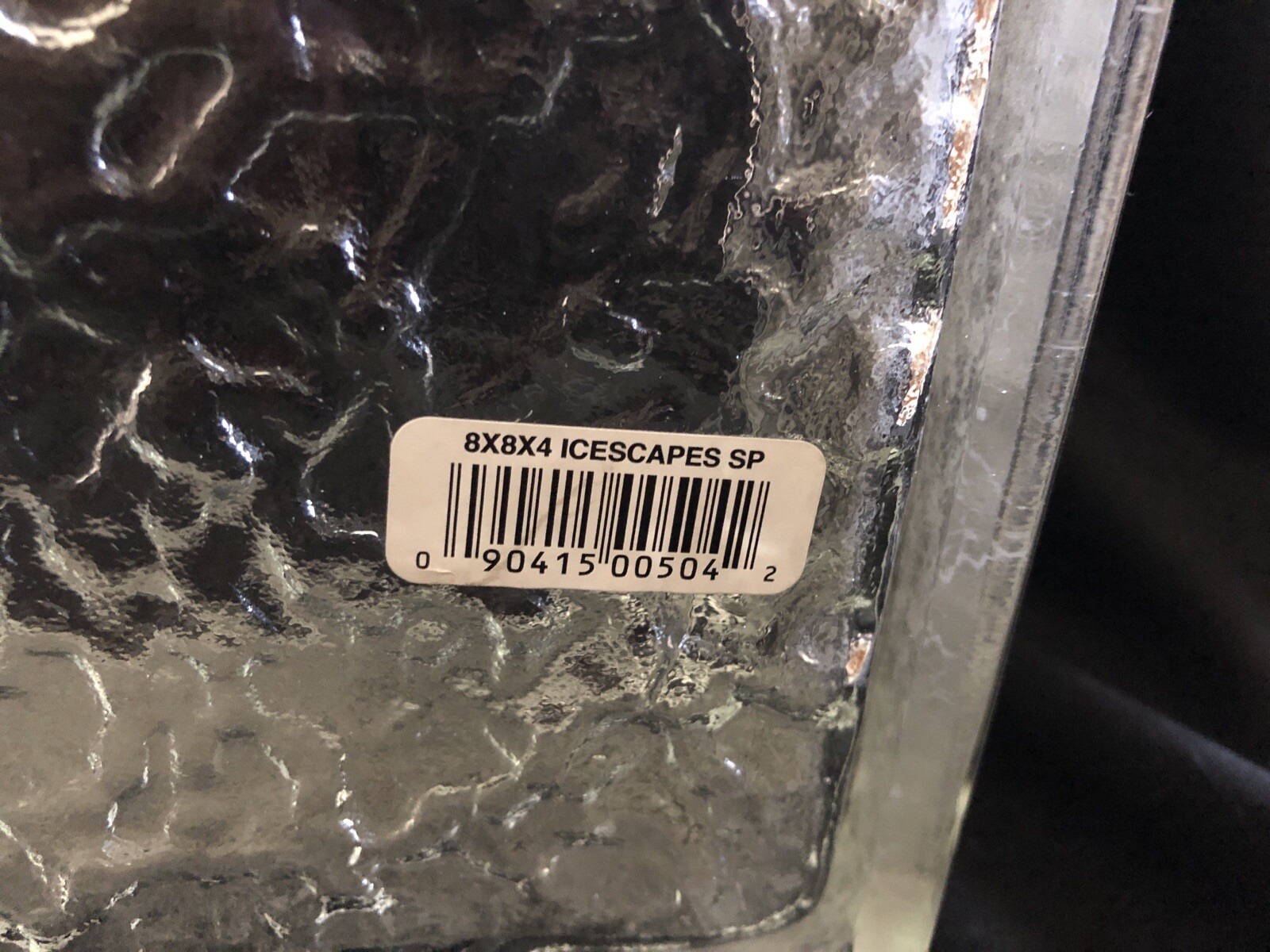 NEW Ice Scapes Pittsburgh Corning ICESCAPES SP Architectural Glass Block 8x8x4
