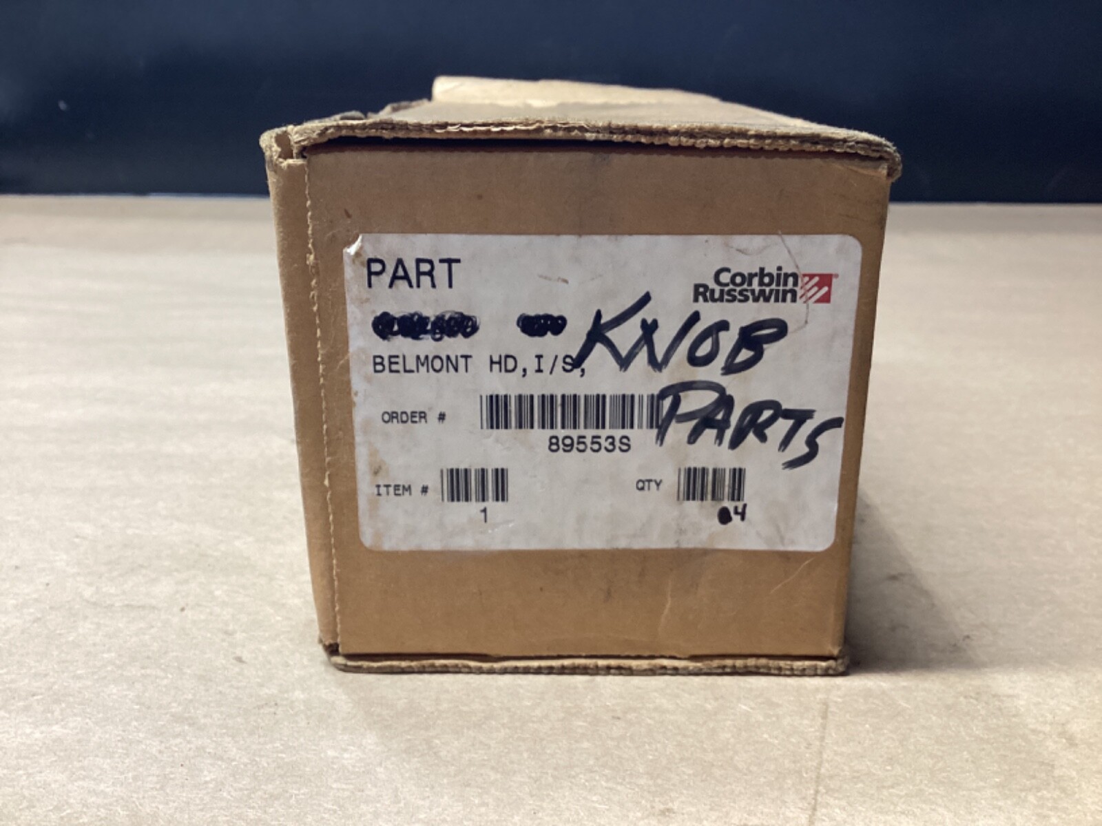 LOT OF 4 CORBIN RUSSWIN KNOBS ONLY …. #112M70