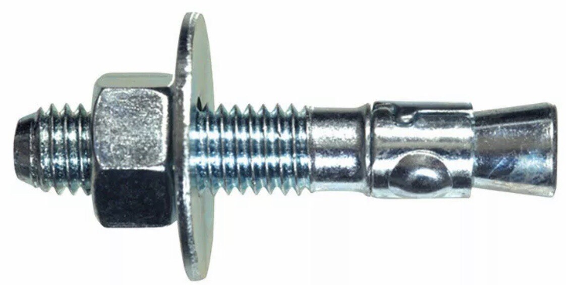 10 Hillman Power Stud 5/8 In. x 4-1/2 In. Zinc-Plated Wedge Anchors #371947