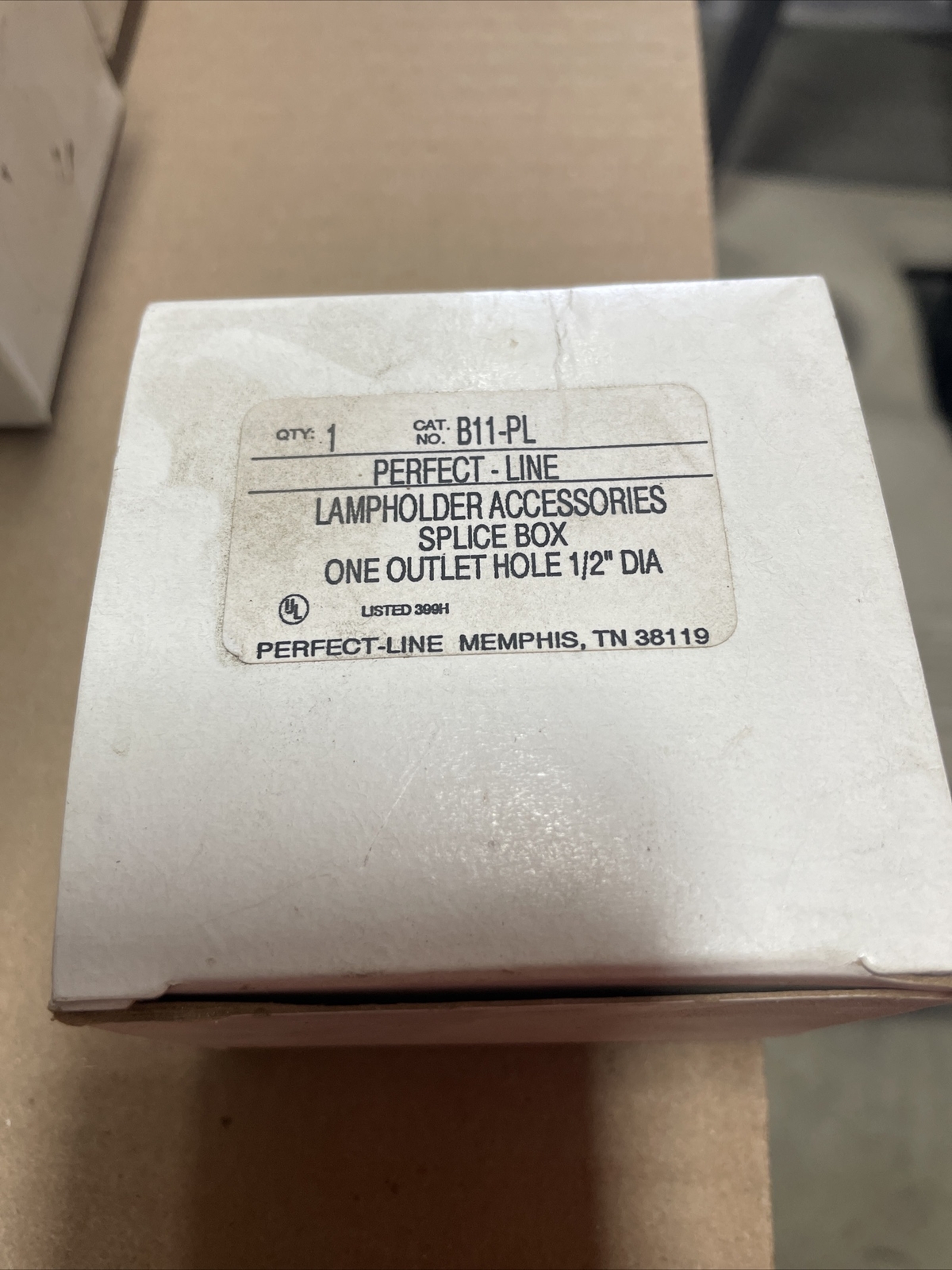 B11 Perfect-Line Die Cast Splice Box One 1/2″ Hole