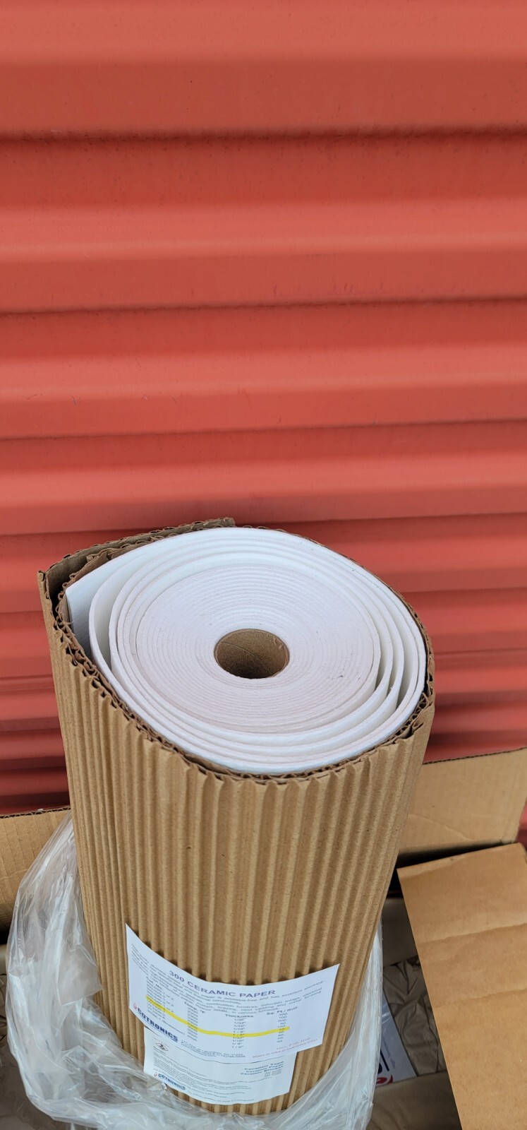 300-080-3 Ceramic Paper 2300 1/8″ 50 Based Asbestos Free COTRONICS