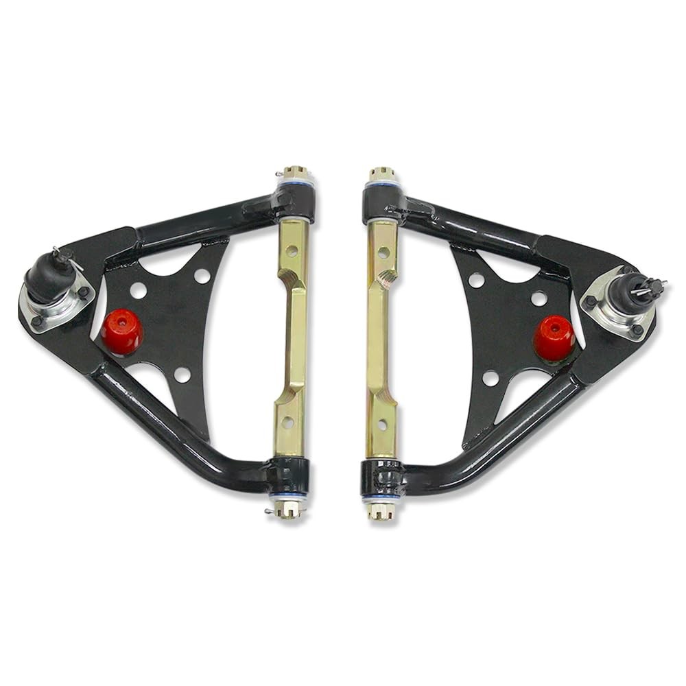 Tubular Upper Control Arms Chevy Biscayne Bel Air Impala 1958-1964 Black Coated