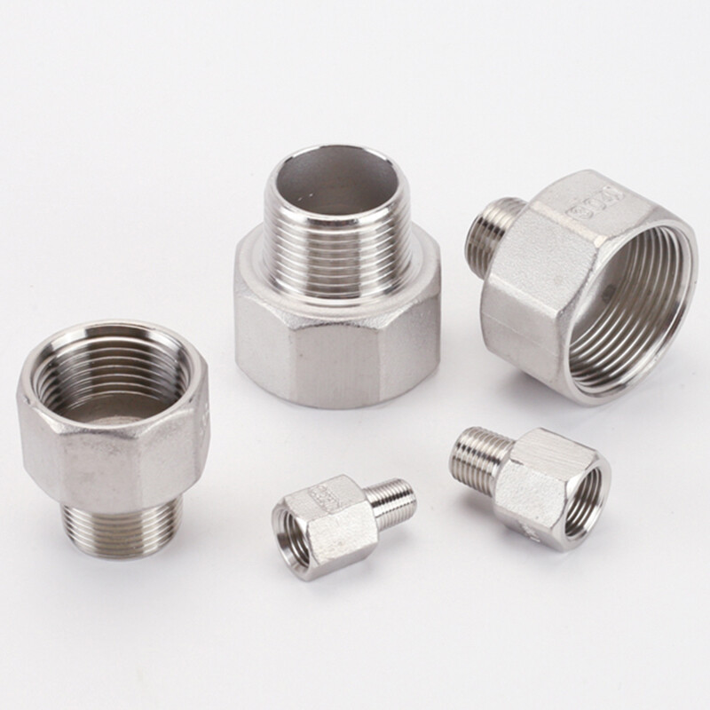 304 Stainless Steel Direct Fittings BSP Thread Male/Female Connector 1/8″3/8″~2″