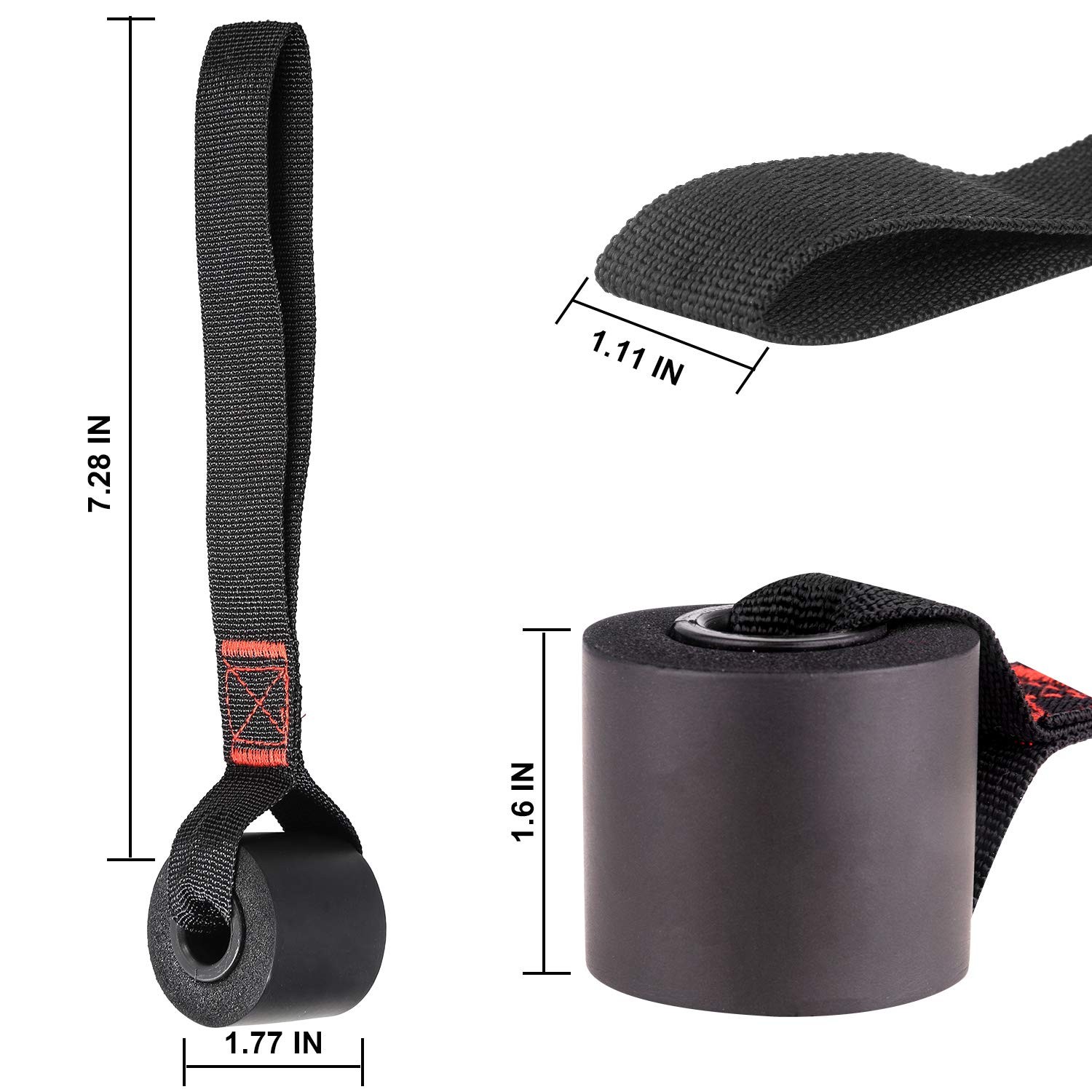Resistance Bands Door Anchor Attachment Secure Heavy Black 1Pack