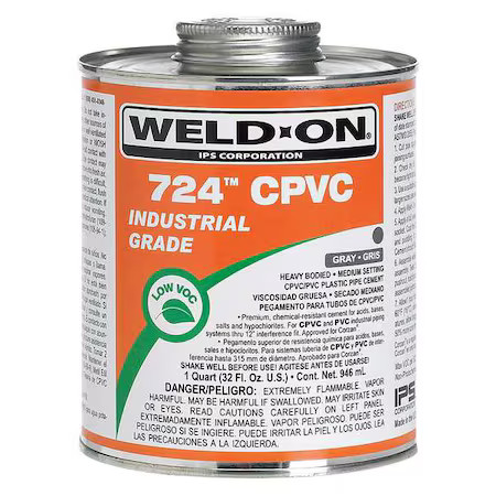Weld-On 14184 Cpvc Gray Heavy Bodied Pint