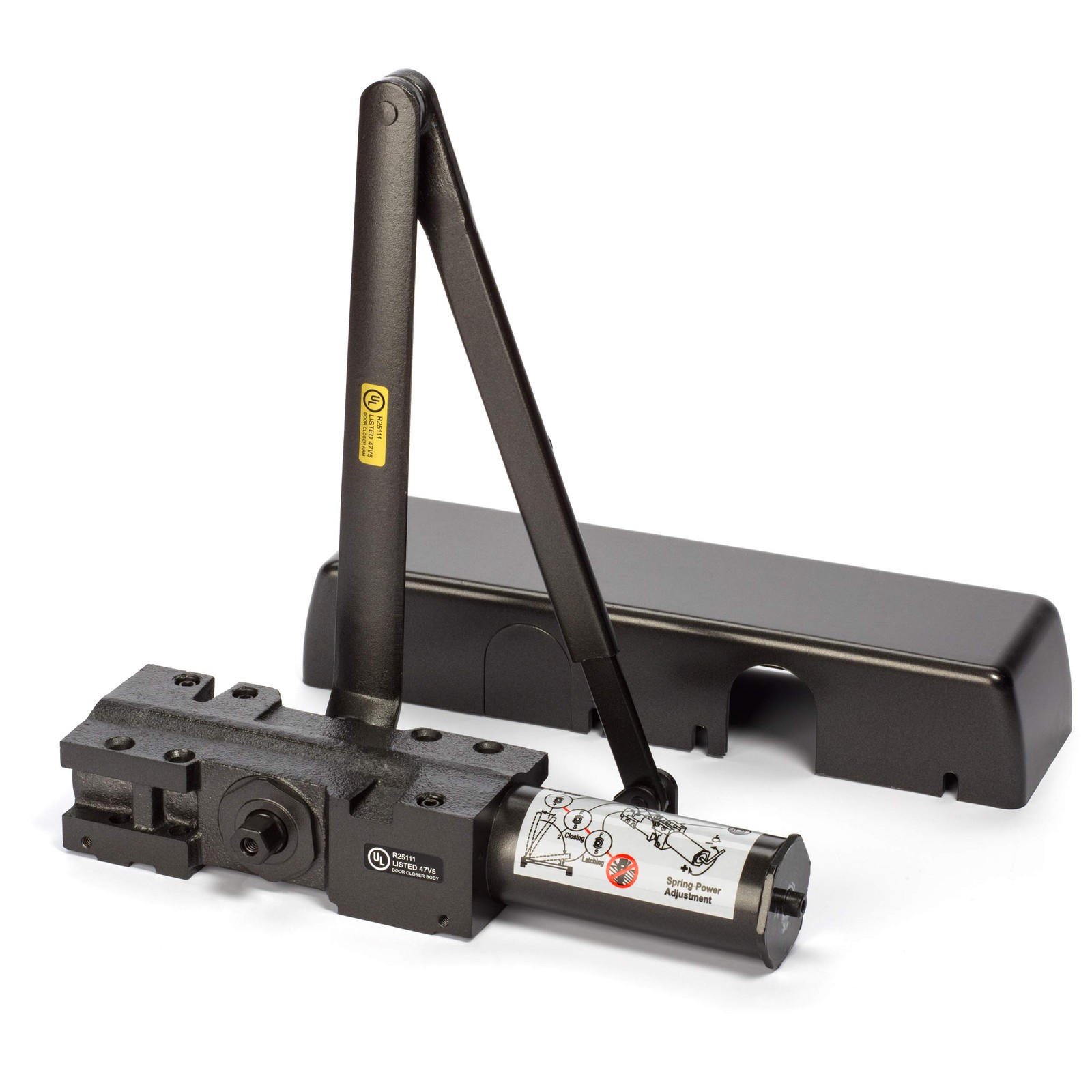 Dynasty Hardware Door Closer, Grade 1 Heavy Duty Commercial Hydraulic Closer,…