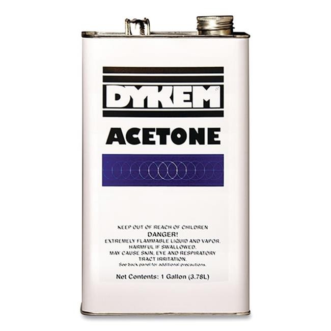 Dykem 253-85738 1 gal Acetone Solvent Pail Clear