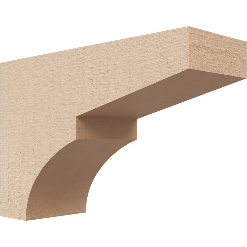 Ekena Millwork 2W X 6D X 4H Classic Monterey Rough Cedar Woodgrain Timberthane