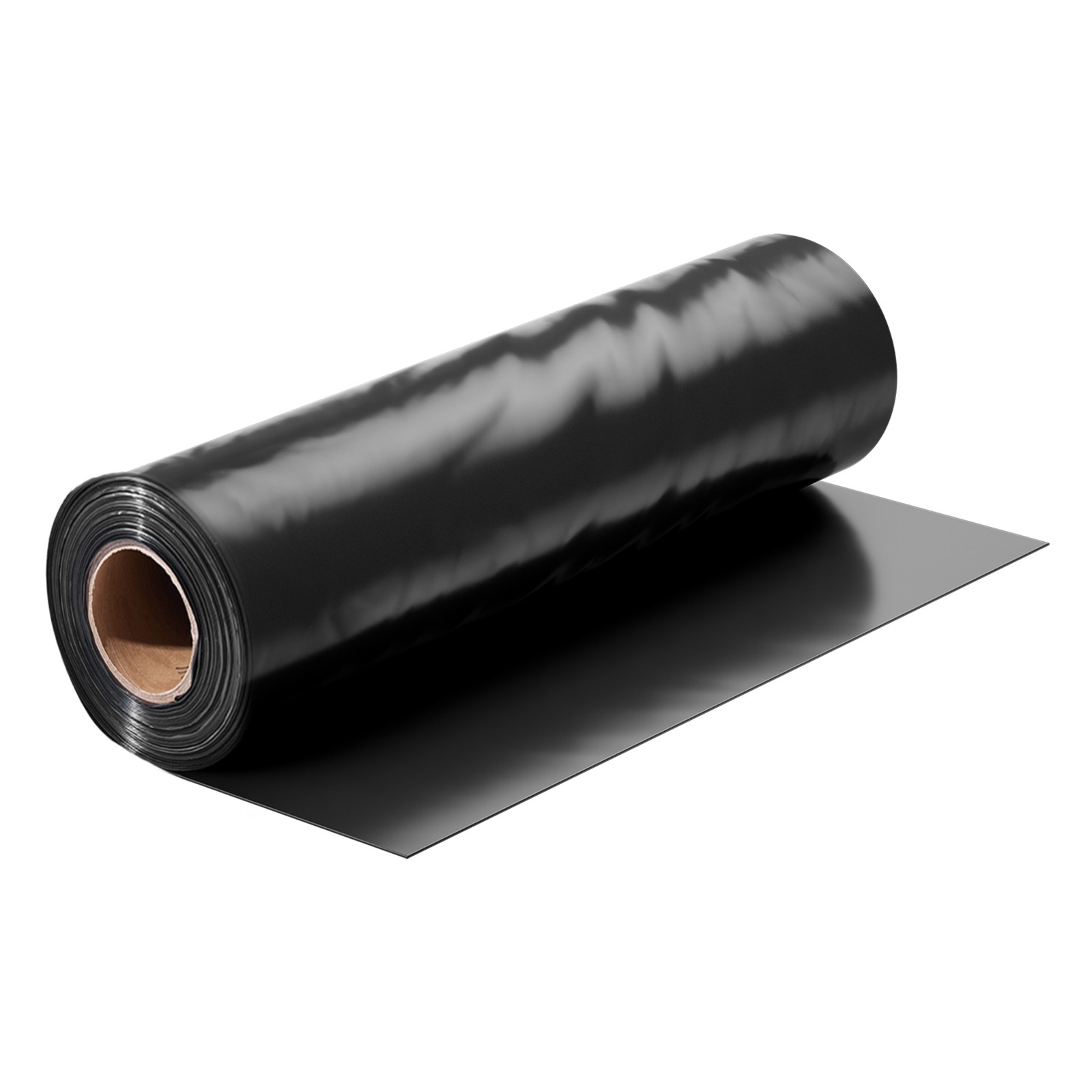 Uimoso 6Mil Plastic Sheeting Roll 10 x 100 FT Heavy Duty Polyethylene Black