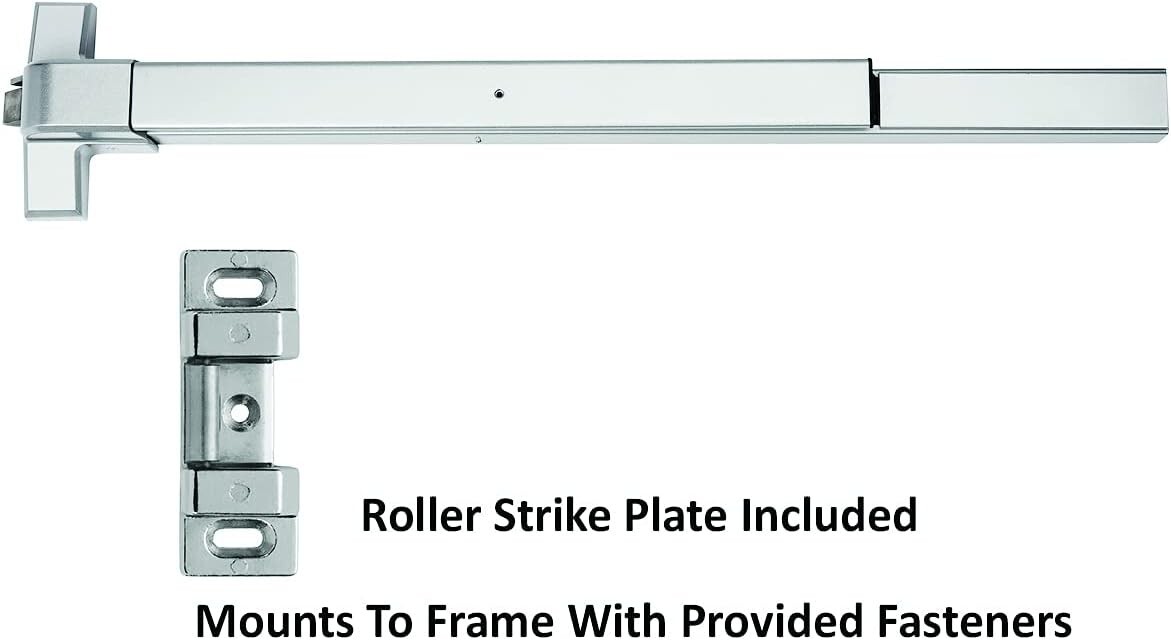 Dynasty Hardware Push Bar Panic Exit Device for Emergency Exit Doors