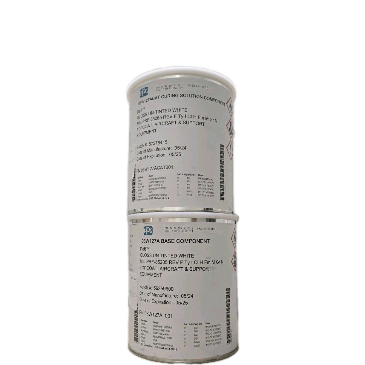 MIL-PRF-85285 Type 1 Class H Polyurethane Military Topcoat (1 Gallon Kit) #17925