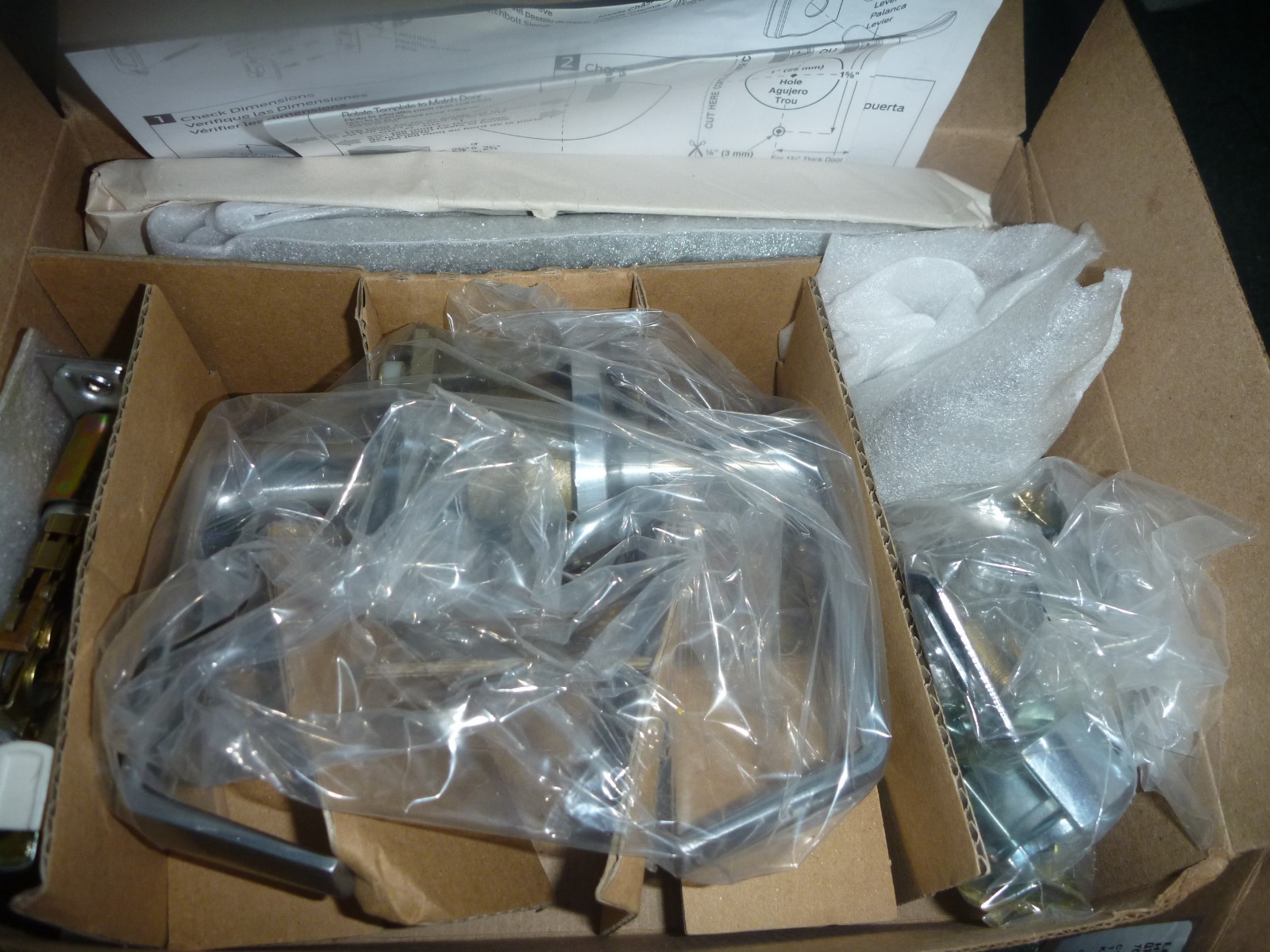 Falcon/Allegion H2101P6 Interconnect Commercial Lockset 626 Q100 1¾