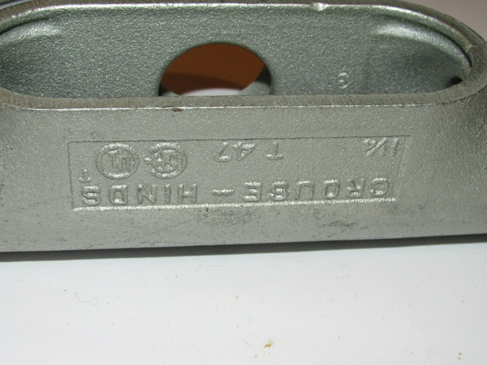 2 NEW CROUSE-HINDS CONDULET T47 FORM 7 COUDUIT OUTLET BOXES! T-SHAPE 1-1/4″