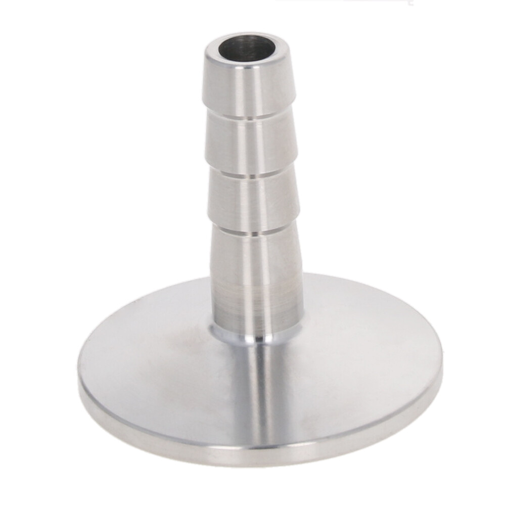 Clamp Hose Barb Adapter Flange 30~75mm to 1″~1/4″ Hose Sanitary Fitting 1/2Pcs