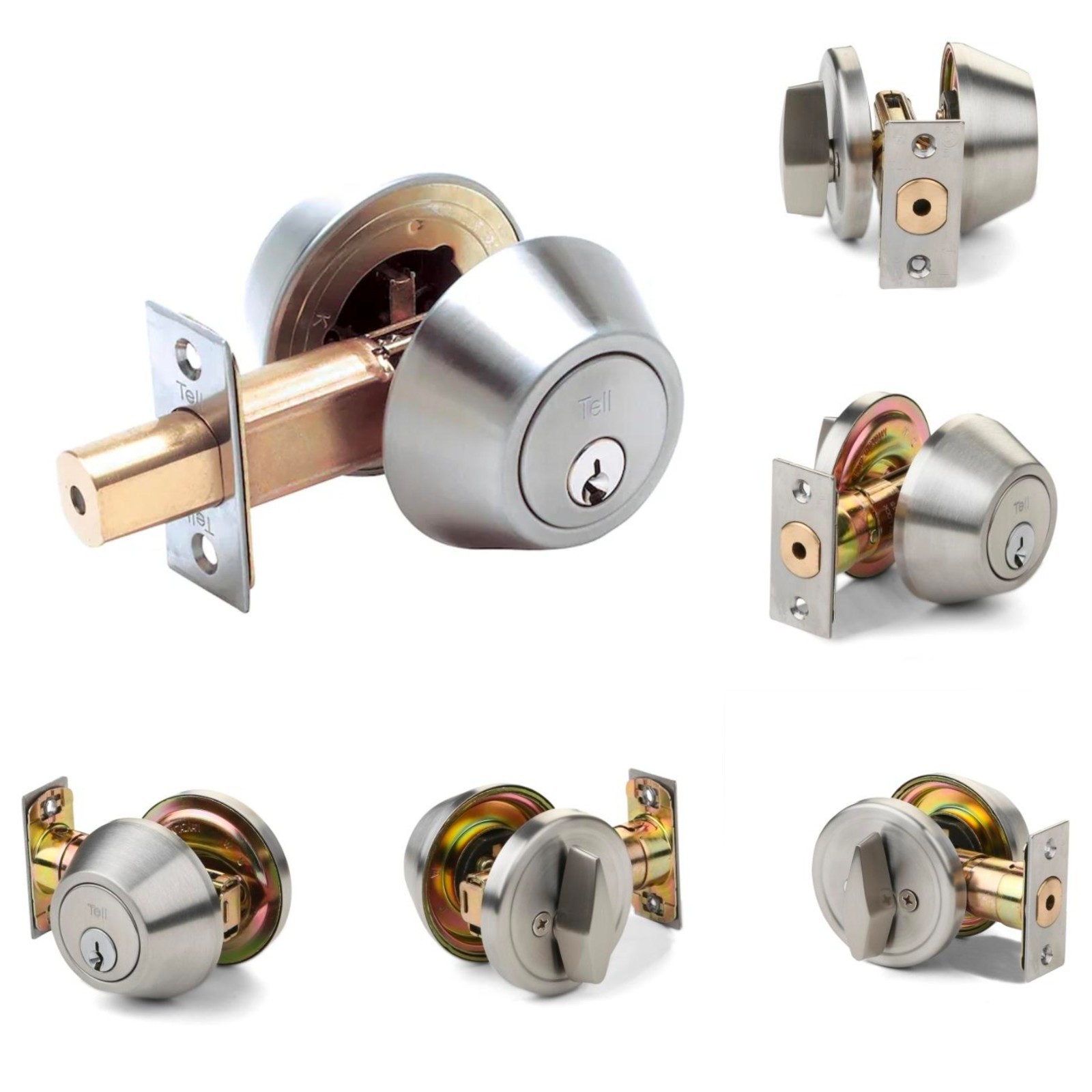 Commercial Heavy Duty Stainless Steel Single Cylinder Deadbolt Tell Manufacturi
