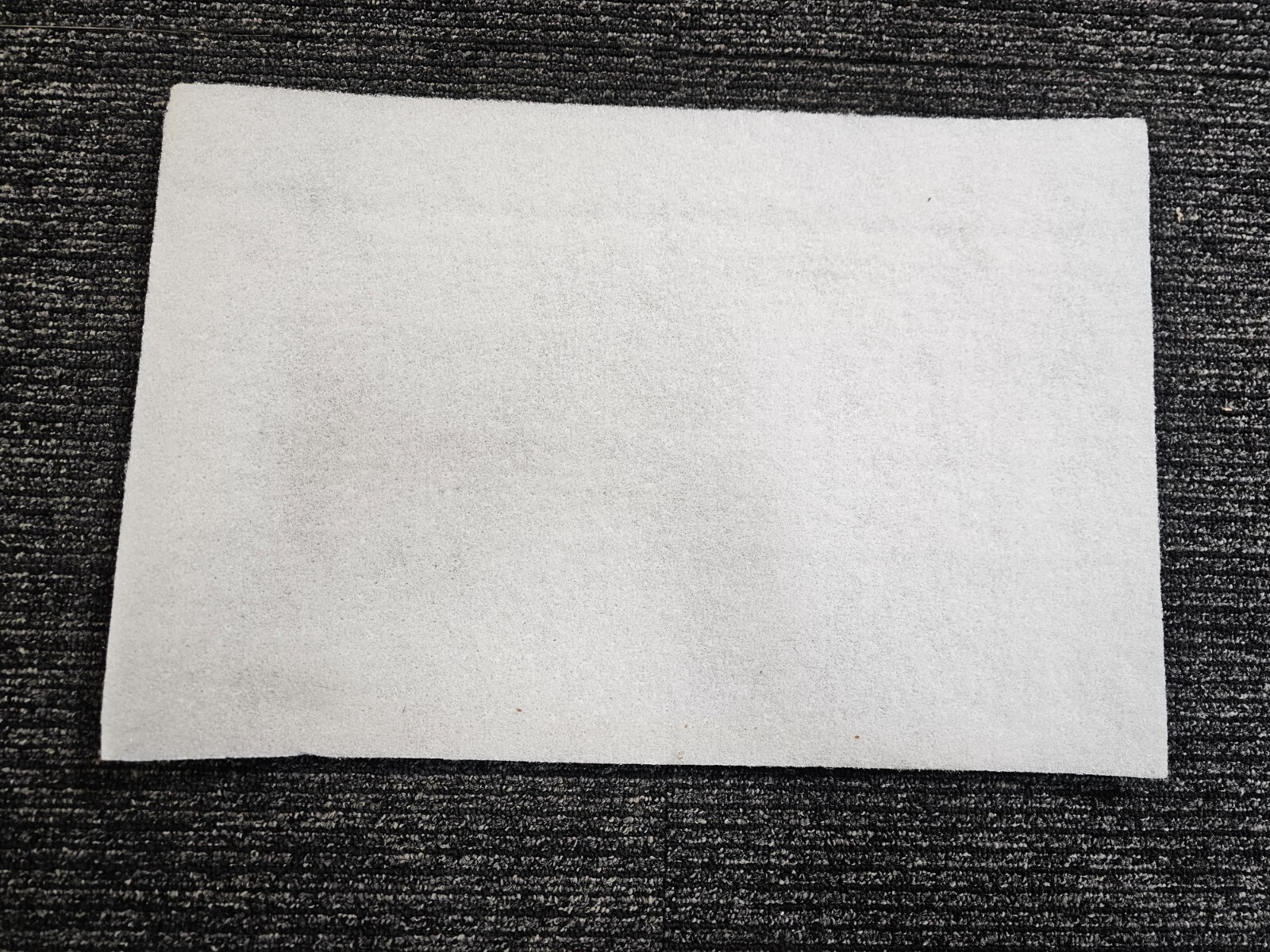 (QTY 10) Virginia Abrasives 416-34187 12 inches x 18 inches Thinline Pad, White