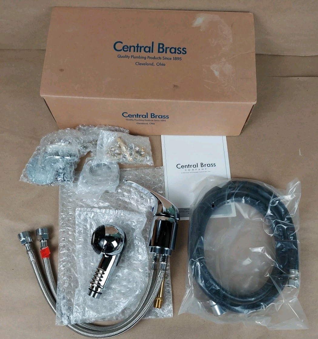 Central Brass 1130 2.0 GPM Single Handle Shampoo Faucet – Chrome
