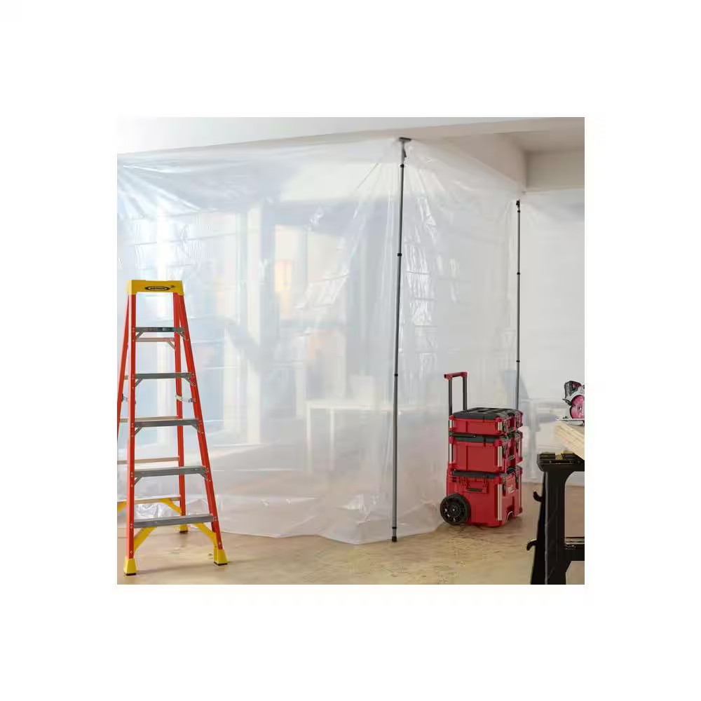 10 Ft. X 25 Ft. Clear 6 Mil Plastic Sheeting