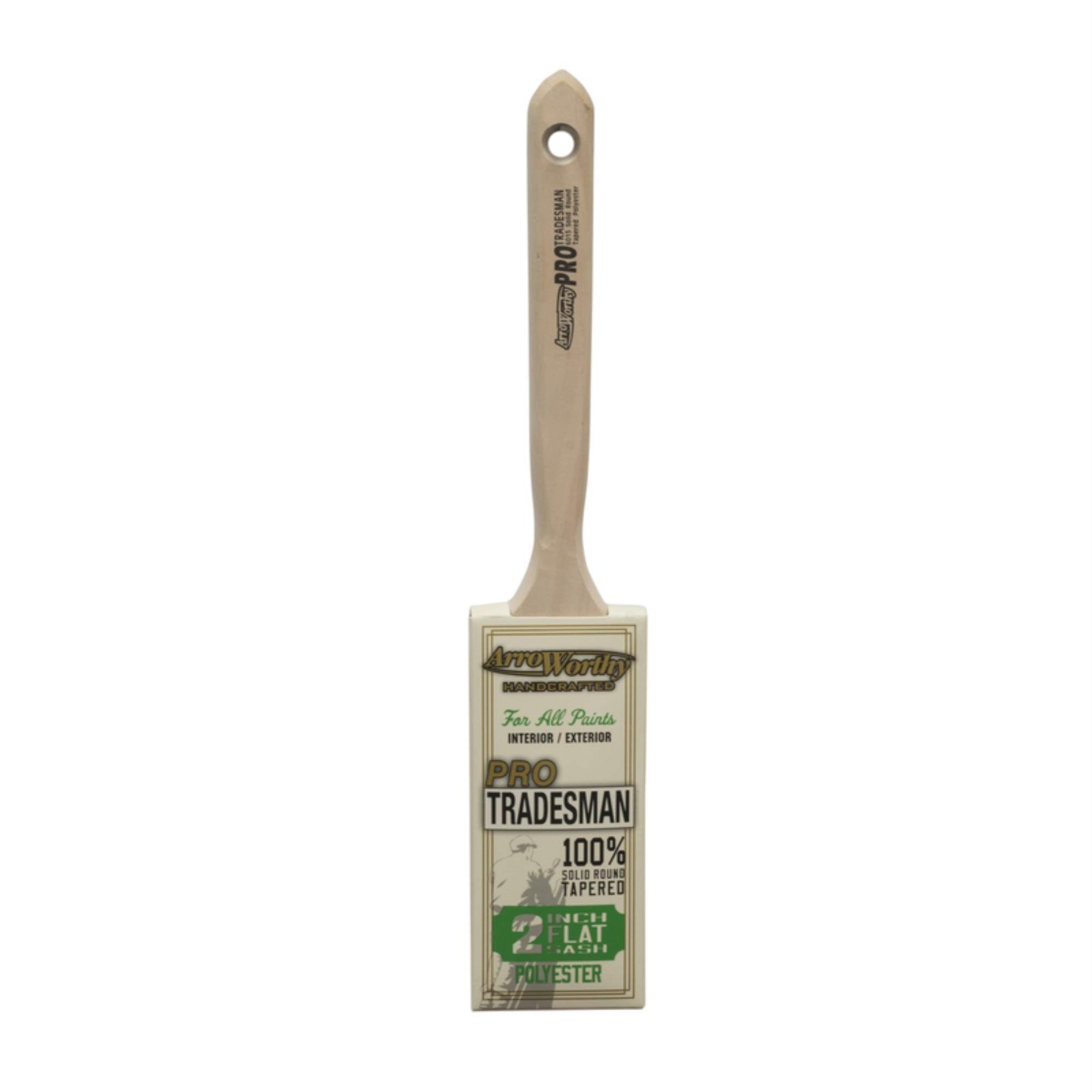 Linzer Arroworthy Pro-Tradesman 2″ W Medium Soft Flat Paint Brush – Case of: 1