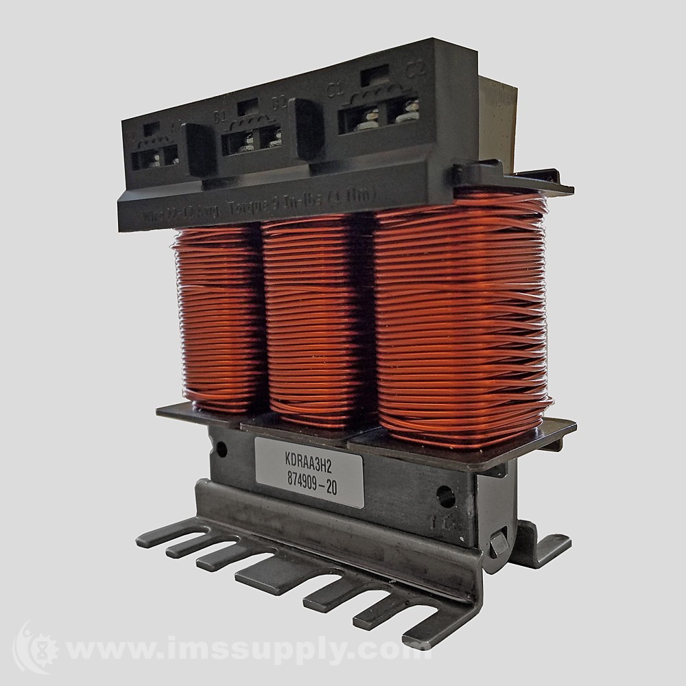 Benshaw R2LR004-45C Line Reactor, Open, 4.0Hp (NEC), 480V, 6.2A MFGD