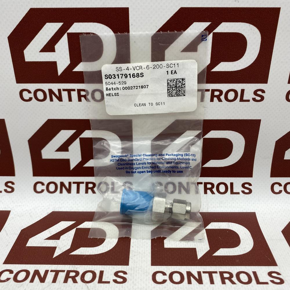 SS-4-VCR-6-200 | Swagelok | 1/4 In. Metal Gasket , 1/8 In , Sealed