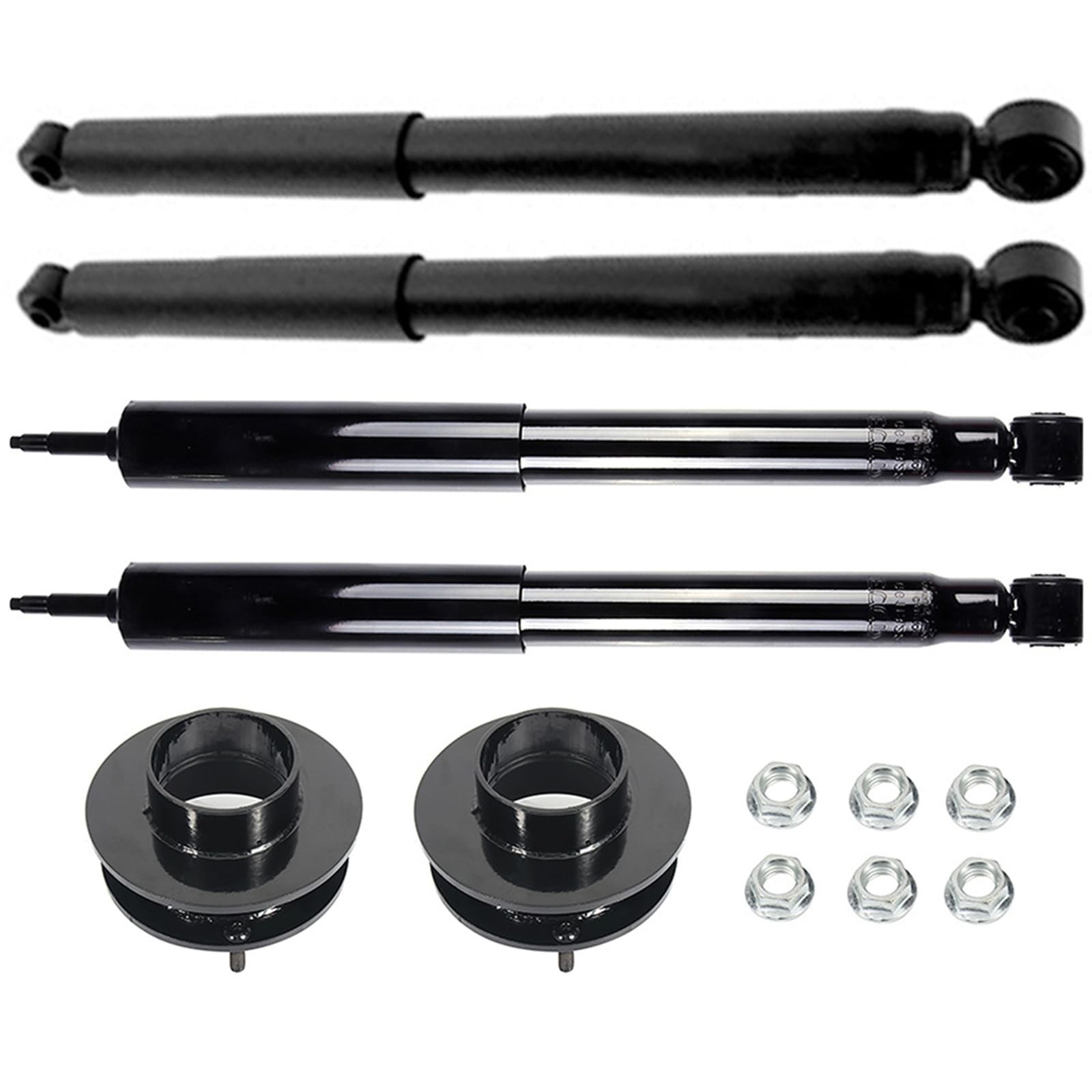 2in Front Leveling Lift Kit for 1500 2500 5.2L 1994-2001 1994-1996 Strut Spacers