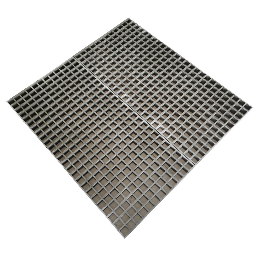 Floor Grating Fiberglass Car Wash Grille FRP Grating 39.4″*19″*0.24″ Gray 1pc