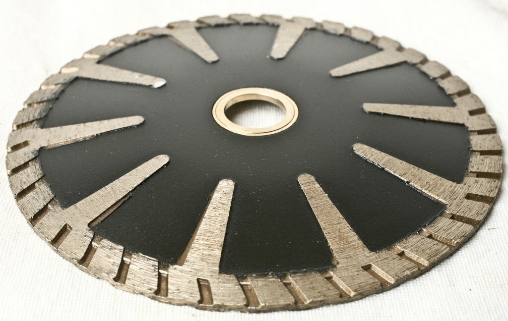 2″ Diamond zero tolerance grinding drum 5″ convex Blade granite kitchen sink
